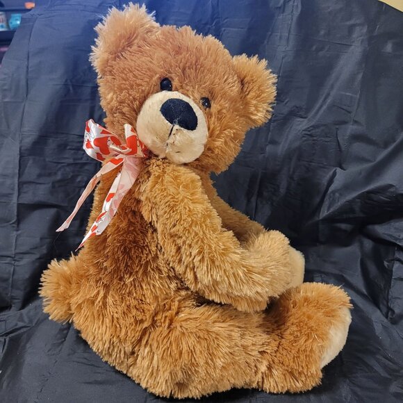 Progressive Plush Bear Light Brown Honey Bee Stuffed Animal Toy - Picture 1 of 11